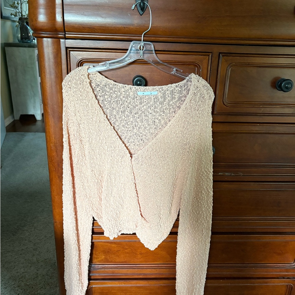 O'Neill Light Peach Knit Sweater